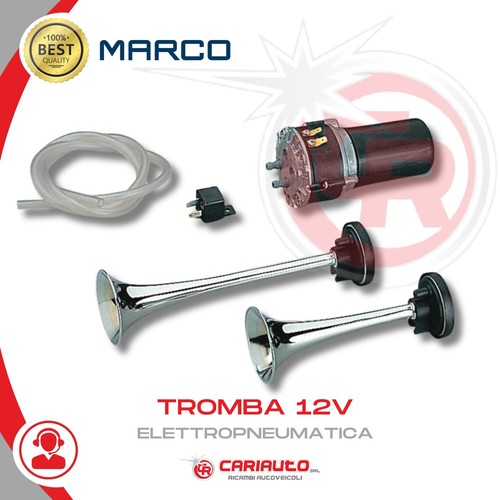 Avvisatore tromba 12v - avvisatore,
