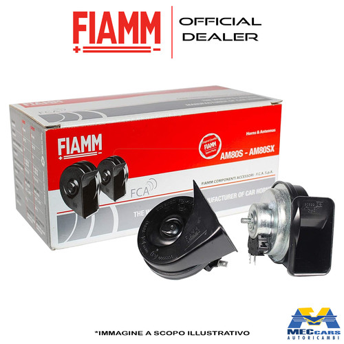 Coppia trombe clacson fiamm - coppia,